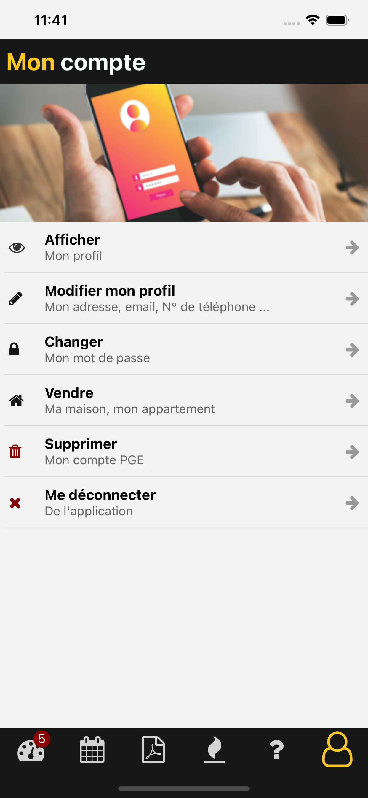 Compte client